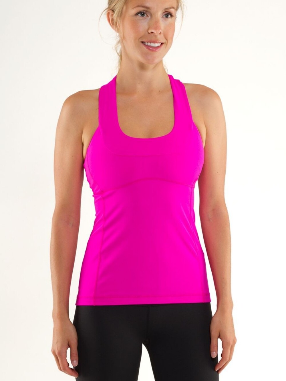 Lululemon Scoop Neck Tank Paris Pink Size 6